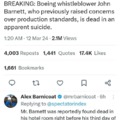 Boeing whistleblower John Barnett