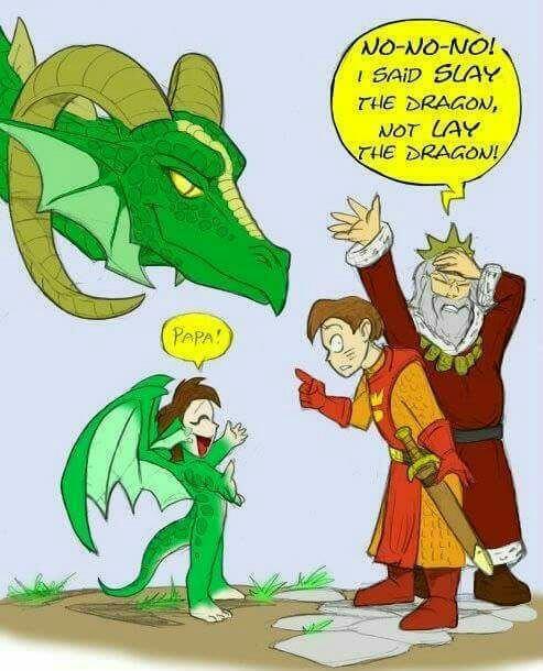 Would you fuck a dragon? - meme