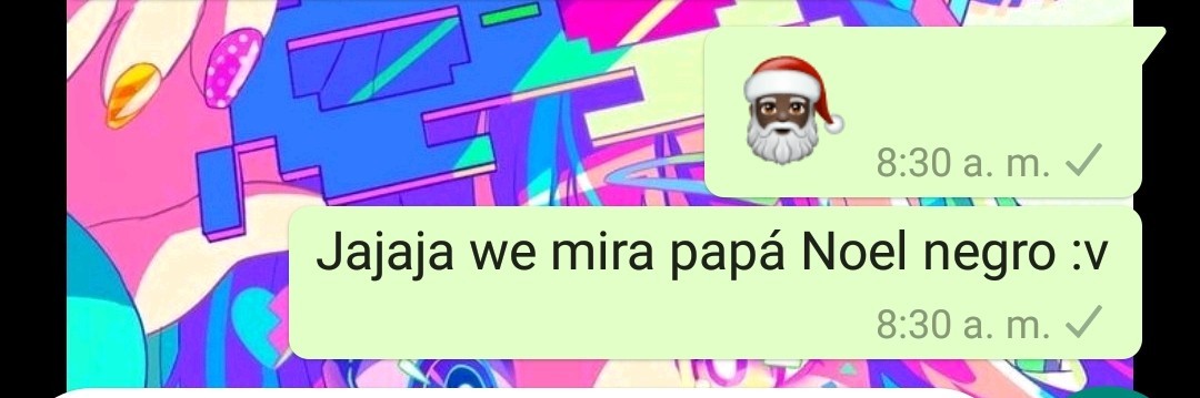 Papá Noel negro - meme