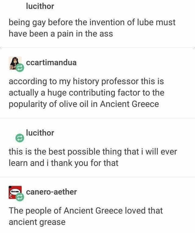 That Ancient Grease Is Also Tasty - meme