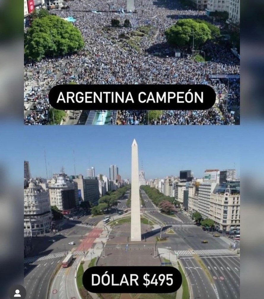 Argentina is White - meme