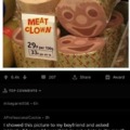 Meat clown meme