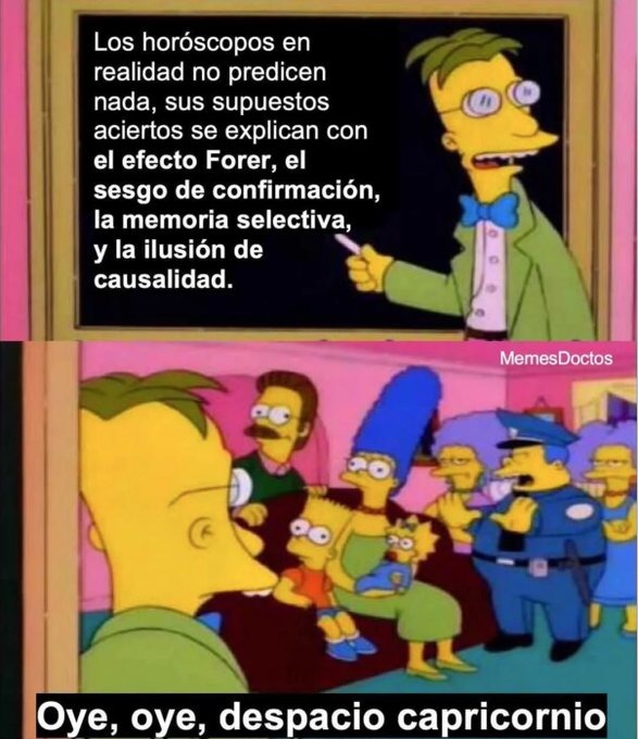meme de explicación del horóscopo