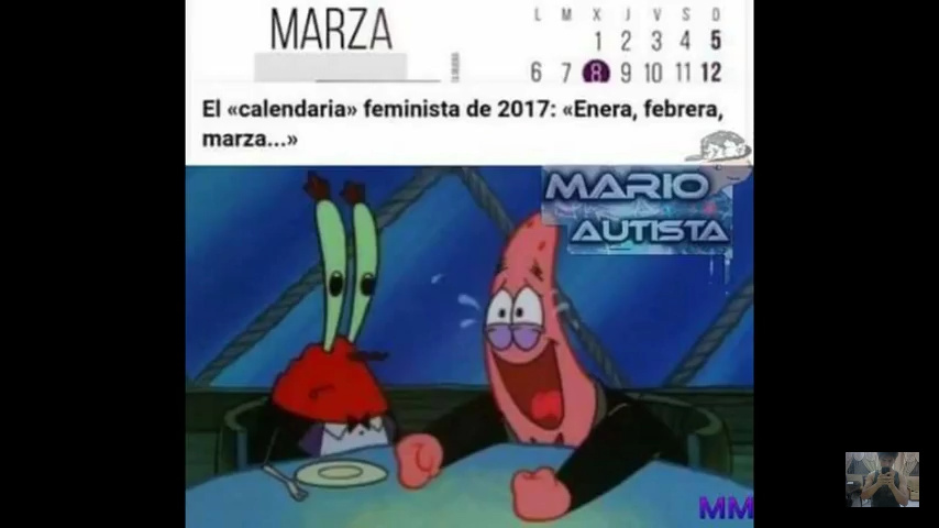 Calendario feminista - meme
