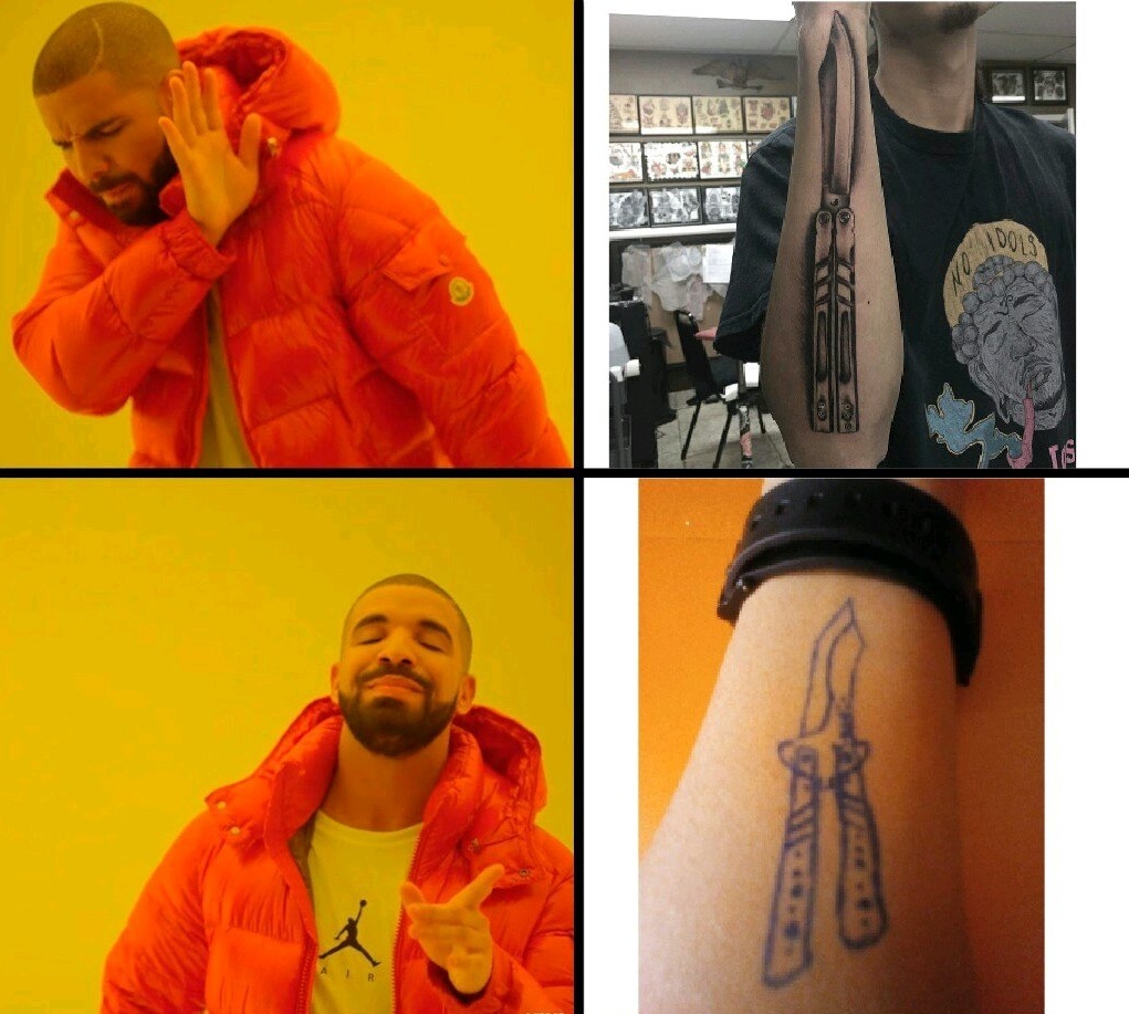 Tatto fueda - meme