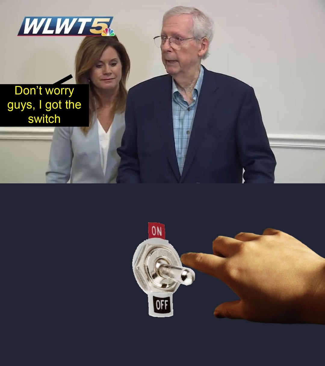 Senator Freezer’s Switch - meme