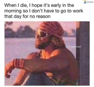No work - meme