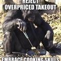Embrace cooking skills