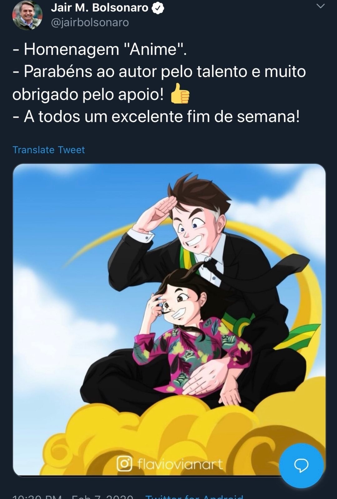 Bolsonaro ⁠(⁠◉⁠‿⁠◉⁠) - meme