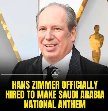 Hans Zimmer hired to make Saudi Arabia national anthem - meme