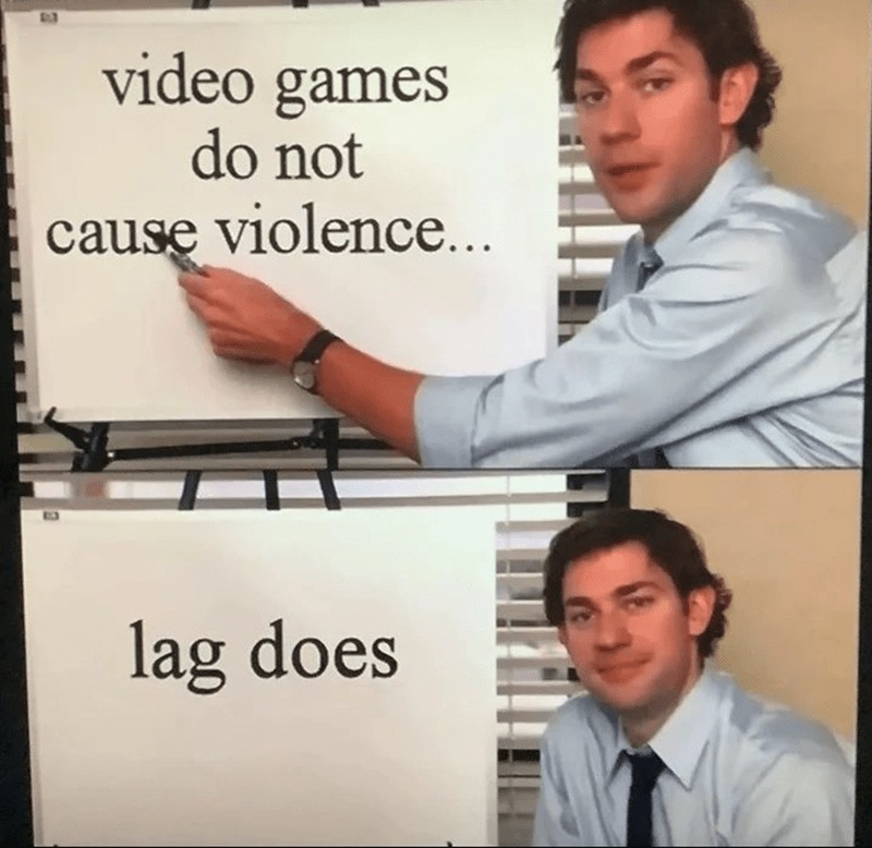 Video games and violence - meme