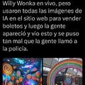 Experiencia Willy Wonka