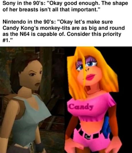 Nintendo in the 90s - meme