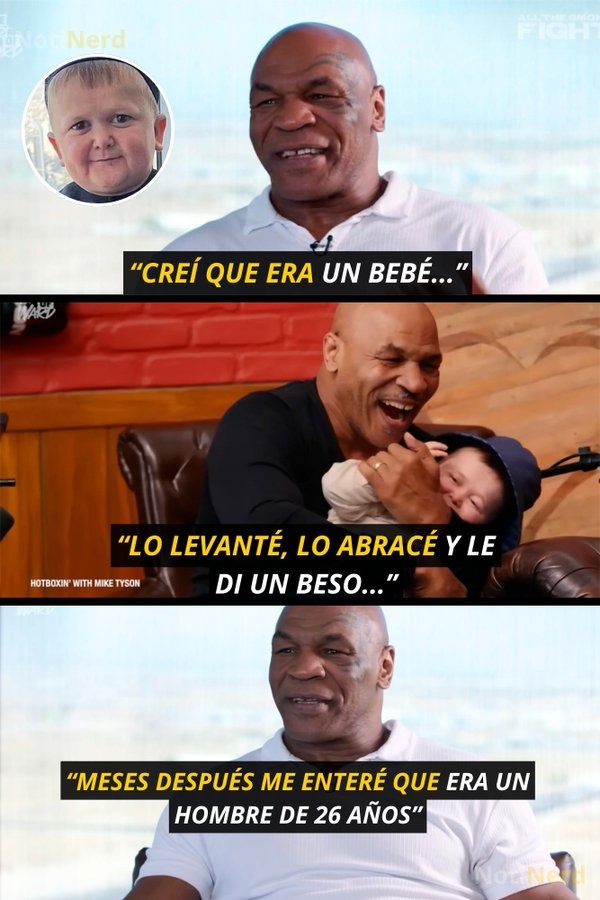 este momento de Mike Tyson con Hasbullah siempre me hace gracia - meme