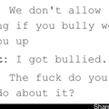 Lets stop bullying!