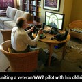 Veteran WW2 pilot