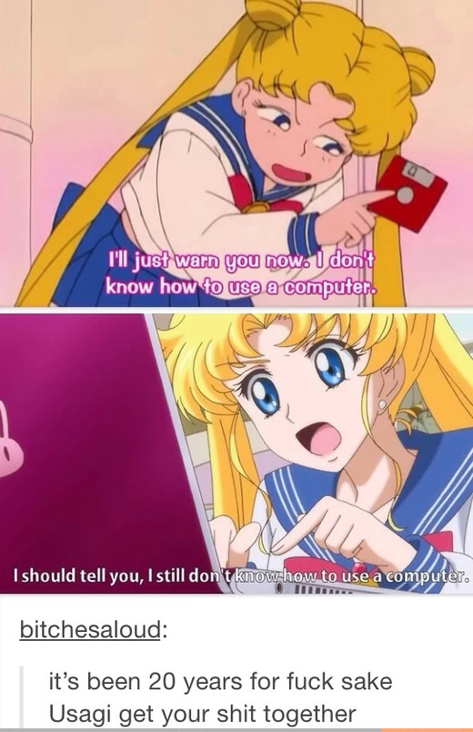 Sailor moonr - meme