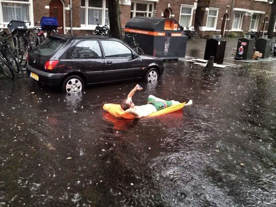 meanwhile in Amsterdam - meme