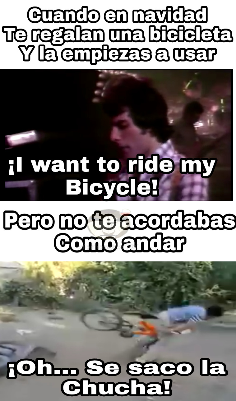 Bycicle!, bycicle!, bycicle! - meme