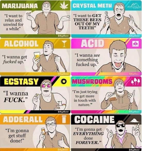 Drugs are bad mkay - meme