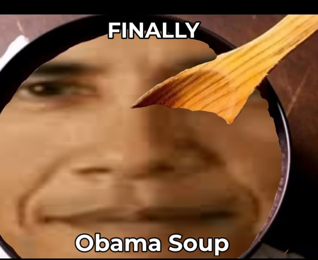 obama sopa, sabor presidencial - meme