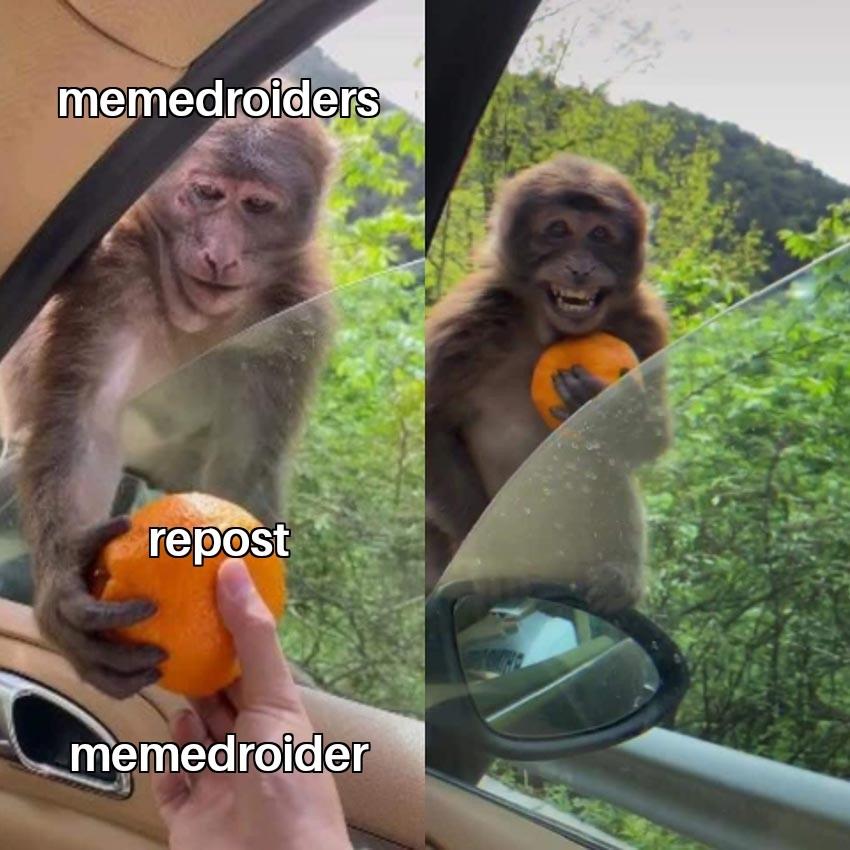 Repost be lik3 - meme