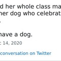 Happy birthday invented doggo