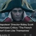 Napoleon director said: The French don't even like themselves
