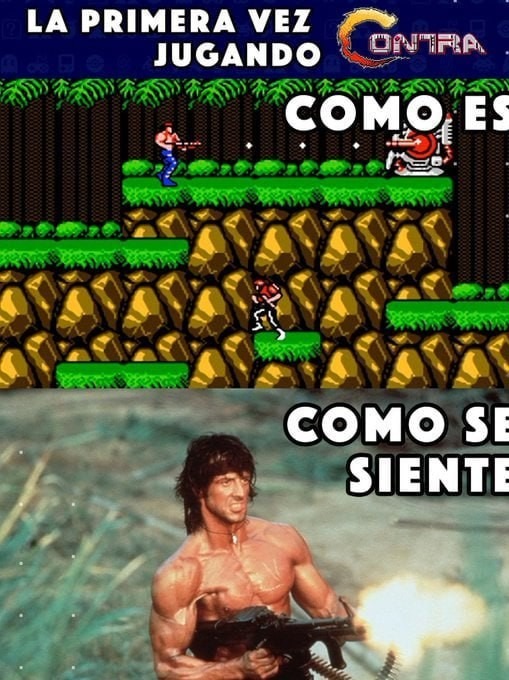 Es hora de Rambo - meme