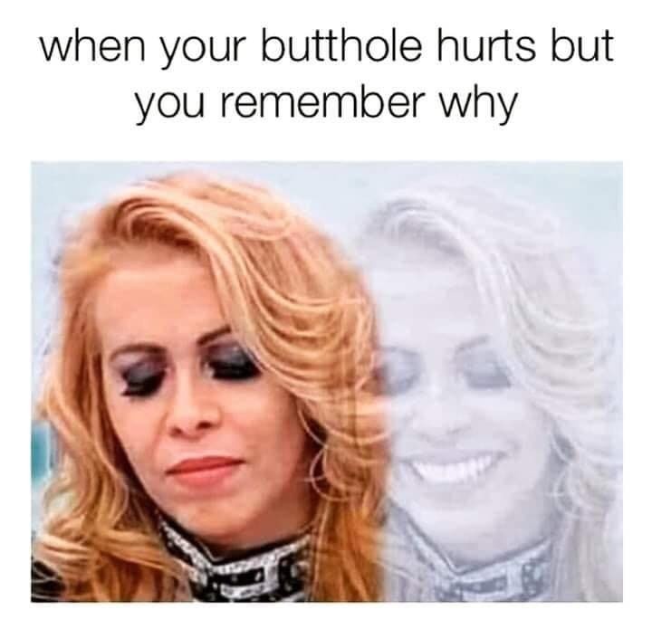 Buttholes are fun - meme