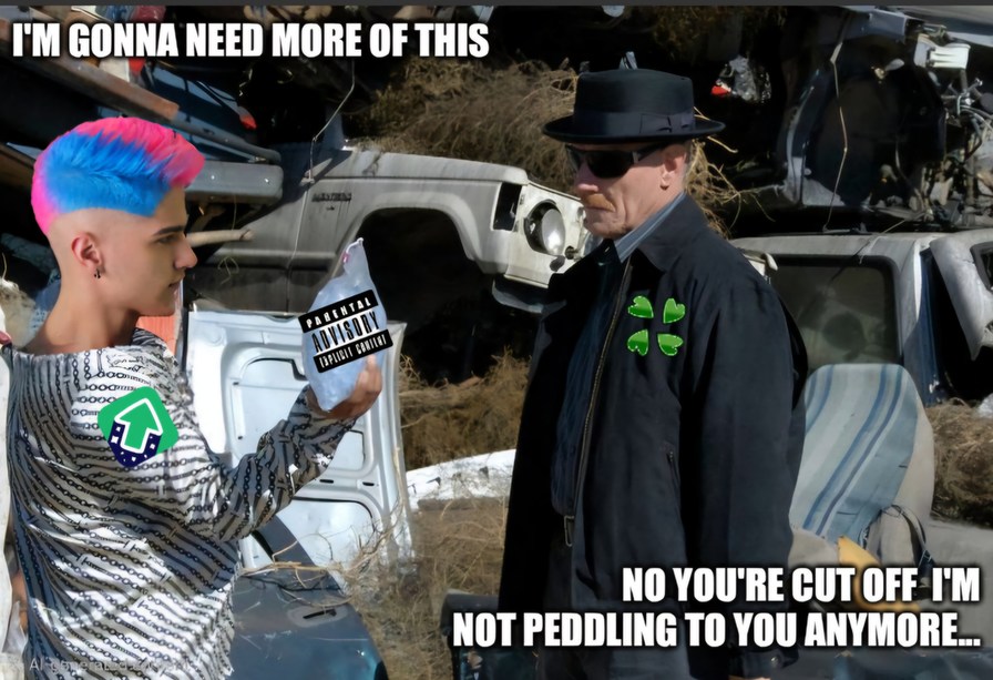 Imgur is cut off, no more repost bots - meme
