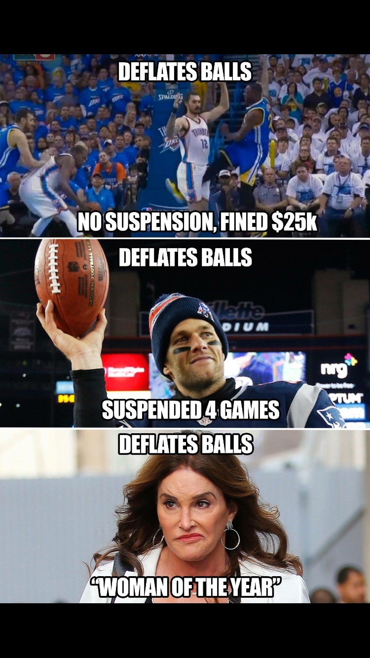 deflated balls?!?!? - meme