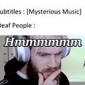 I wonder why I can’t hear anything