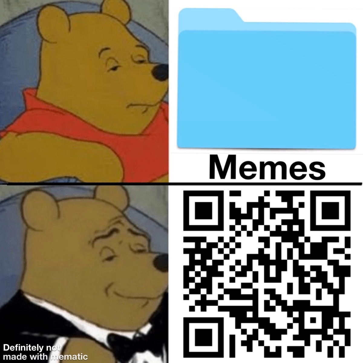 Just a normal QR code, On a normal day. - meme