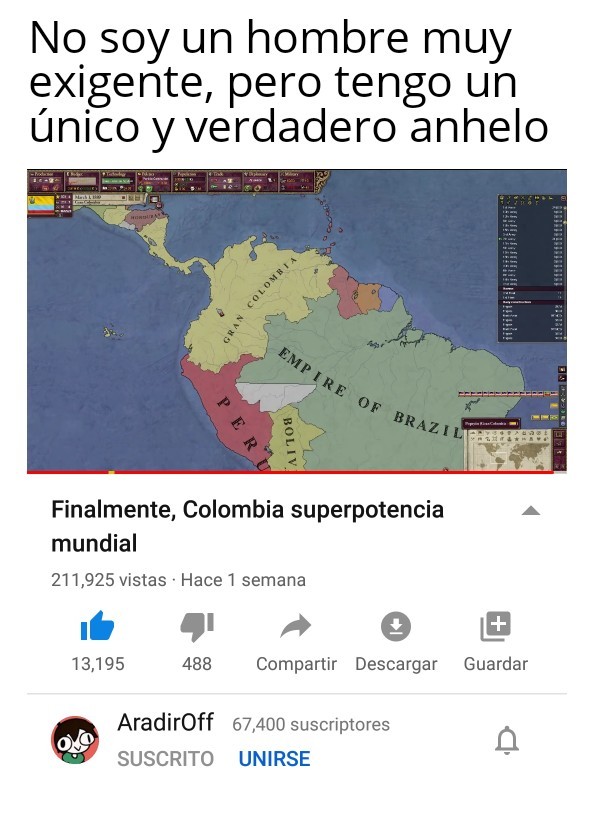 VIVA LA GRAN COLOMBIA - meme