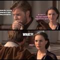Dammit Padme, love is forbidden for a Jedi