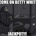 Grim reaper wins Betty White