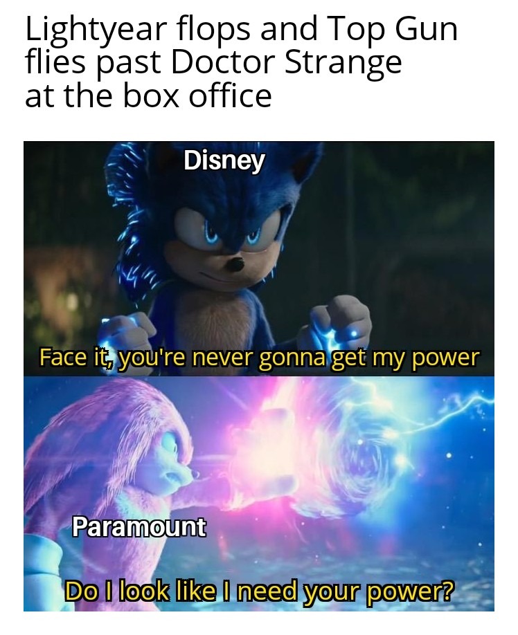 Paramount is king now - meme