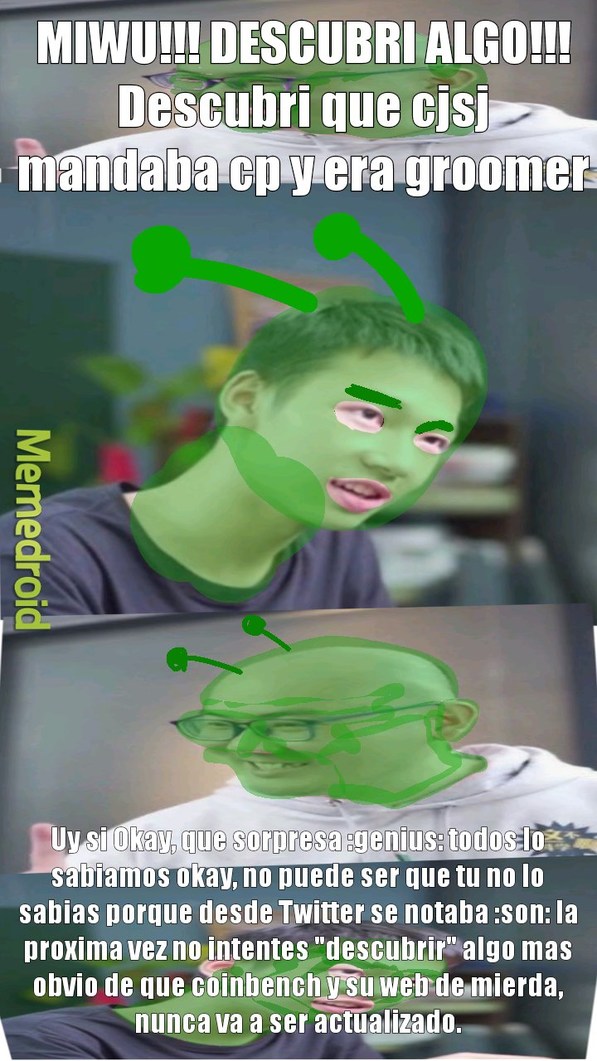 Okay mas pendejo que antes - meme
