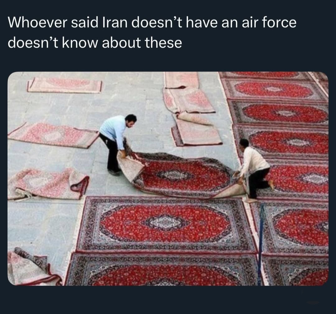 Magic carpet ride - meme