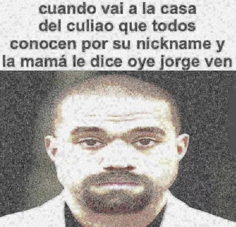 todos conocen su Nick Jorge - meme