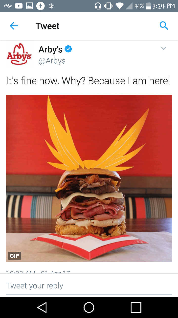 Arbys knows what's up - meme