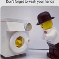 Já lavaram as mãos?