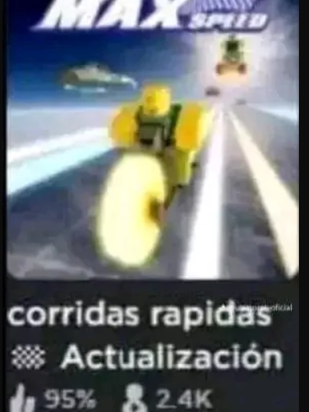 Corridas rapidas - meme