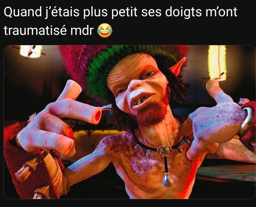Il m'a fait bader - meme