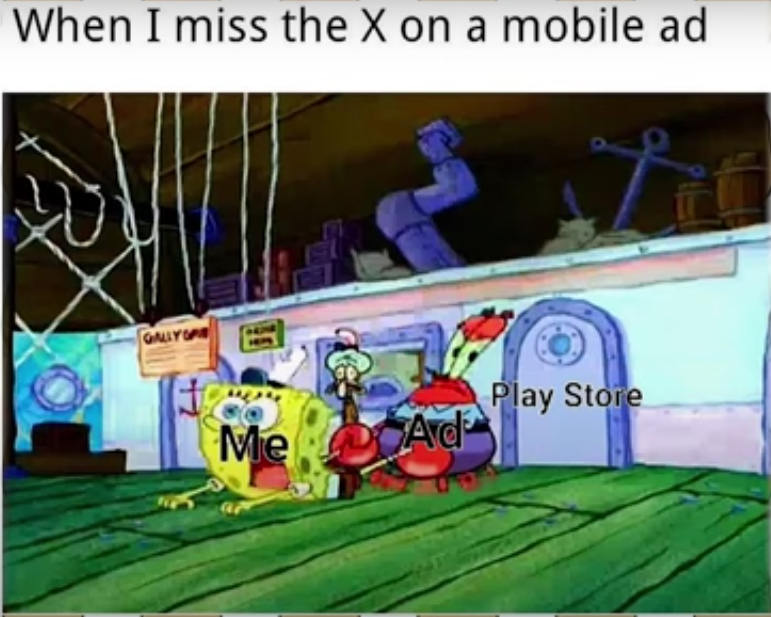 NOT THE PLAY STORE - meme