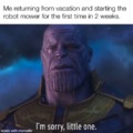 I'm sorry little one