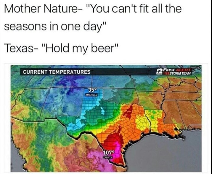 Only in texas - meme