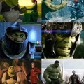Shrek=hulk