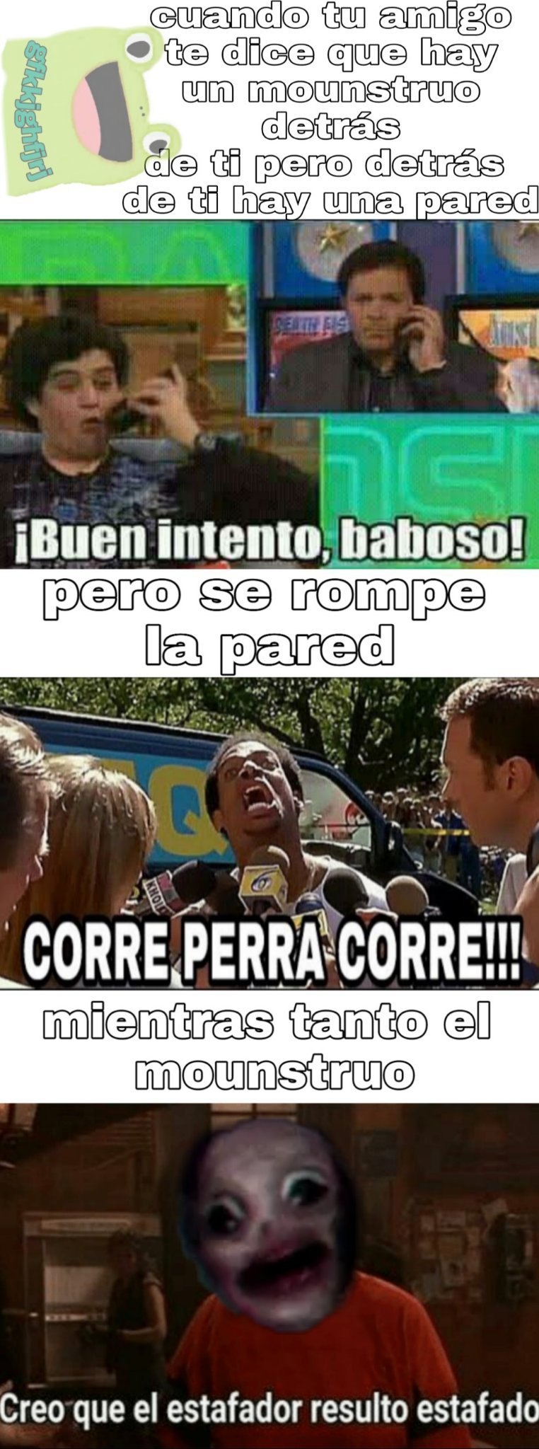 Corre forest! - meme